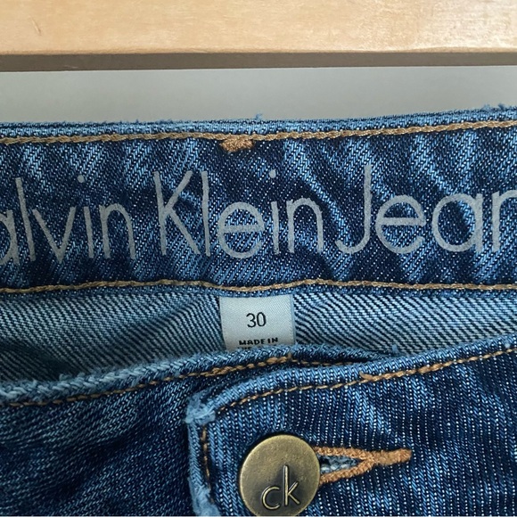 Calvin Klein Distressed Slim Boyfriend Jeans - Picture 4 of 4